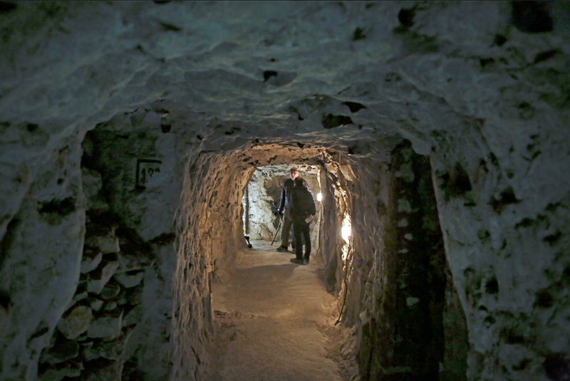 Illustration for article titled Haunting Traces Of WWI Soldiers Found In Medieval French Tunnels
